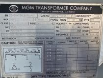 MGMDOEDT2000 2000kW Transformer/Load Bank